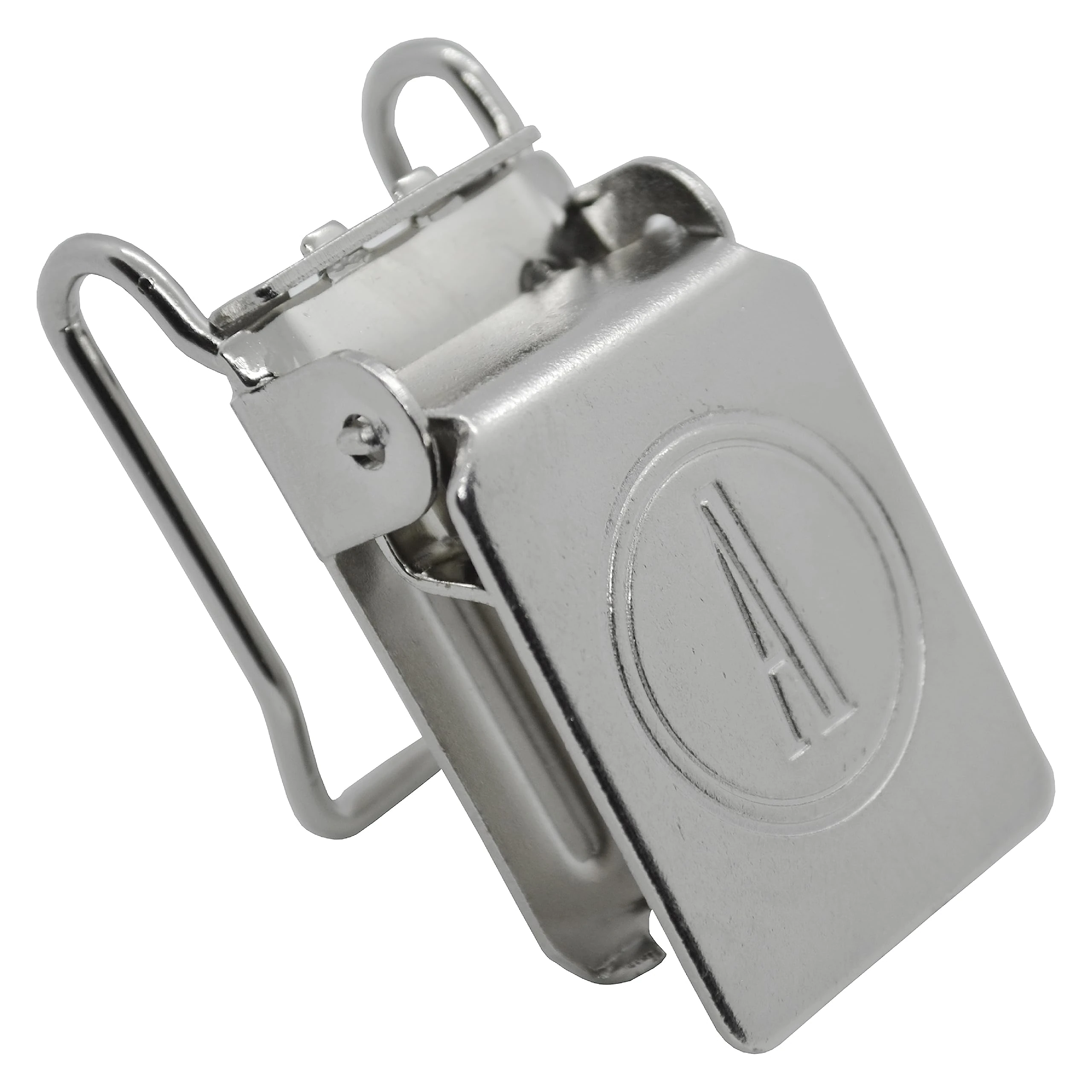 ANDUSTRIAL - Large Wire-Back Alligator Rug Clips for Displaying Heavy and Thick Rugs On 5/8 Inch Flat Bars - Silver, 100 Clips