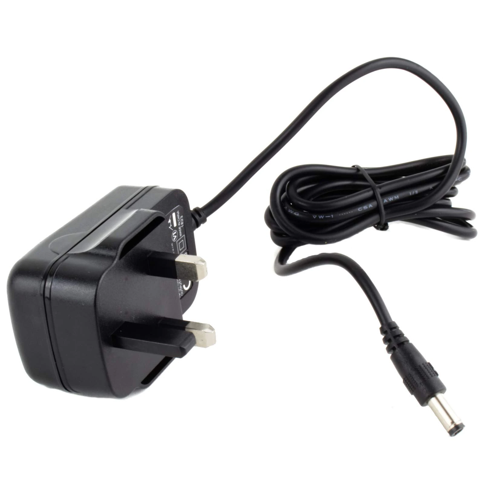 myVolts 5V power supply adaptor compatible with IK Multimedia iRig Stomp I/O, iRig Keys I/O Audio Interface - UK plug