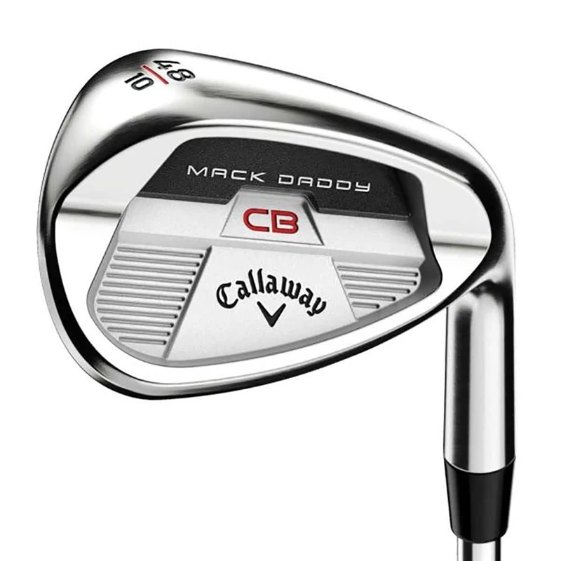 Callaway Mack Daddy CB Wedge (Right, Steel, Wedge Flex, 56 Degrees), Silver