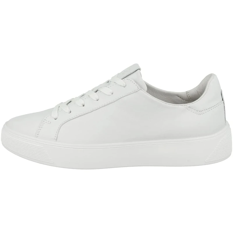 ECCO Women's Street Tray Sneaker, White, 4.5 UK