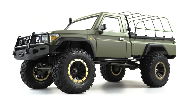 Amewi AMXRock RCX8BS 1:8 Scale Crawler Pick-Up - Matte Green