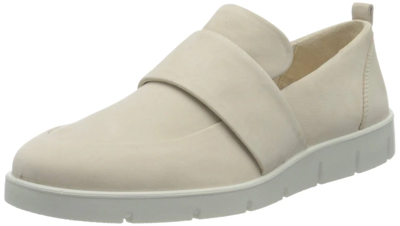 ECCO Women's Bella Loafer, Beige Limestone, 7.5 UK