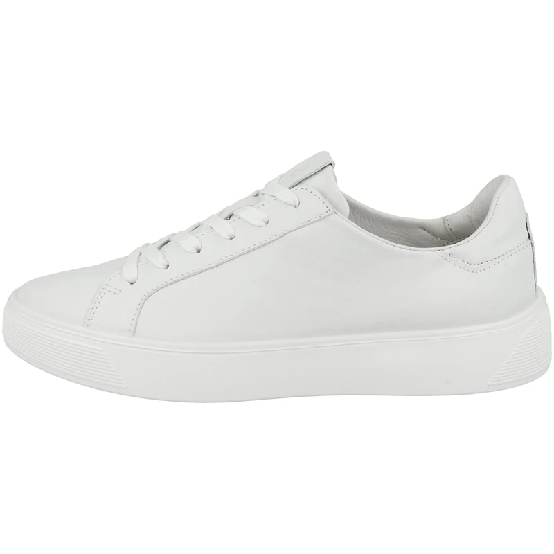 ECCO Women's Street Tray Sneaker, White, 7 UK