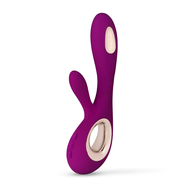 LELO Soraya Wave Luxurious G Spot Rabbit Vibrator Sex Toy, Vibrators for Women with Unique WaveMotion Technology Thrusting Vibrator for a Full Body Pleasure Experience, Adult Sex Toy (Deep Rose) - Image 1