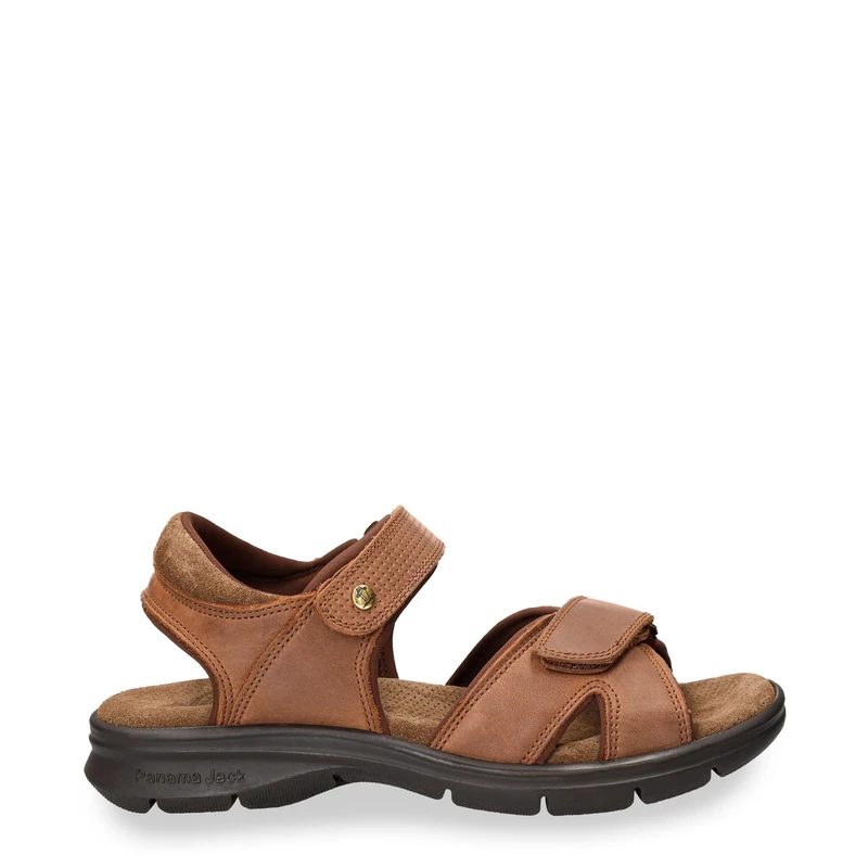 Panama Jack Men's Sanders BasicsPeeptoe Sandals, Cuero C004, 10 UK
