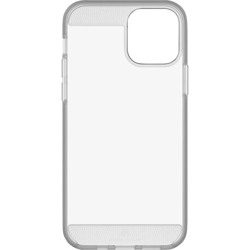 Black Rock - Air Robust Case suitable for Apple iPhone 12/12 Pro I mobile phone case, transparent, thin (transparent)