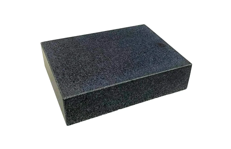 HHIP 4401-1597 6" X 8" X 2" Granite Surface Plate, Grade B, 0 Ledge - Image 1