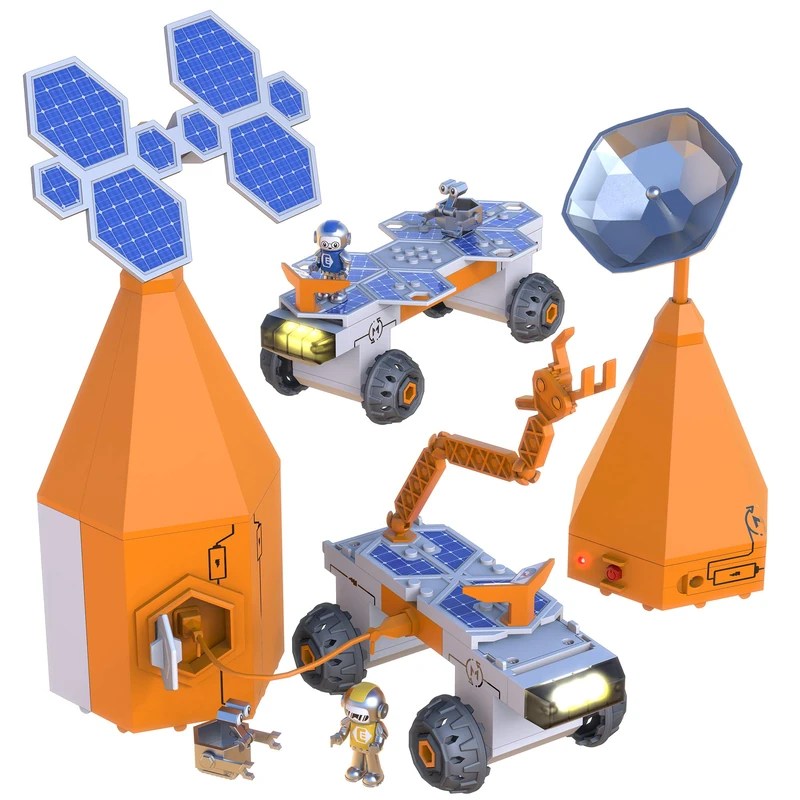 Learning Resources EI-4201 Circuit Explorer Rover STEM Science Toy, Space Toy, Building Set, STEM Toy, Gift for Boys & Girls, Ages 6+ - Image 1