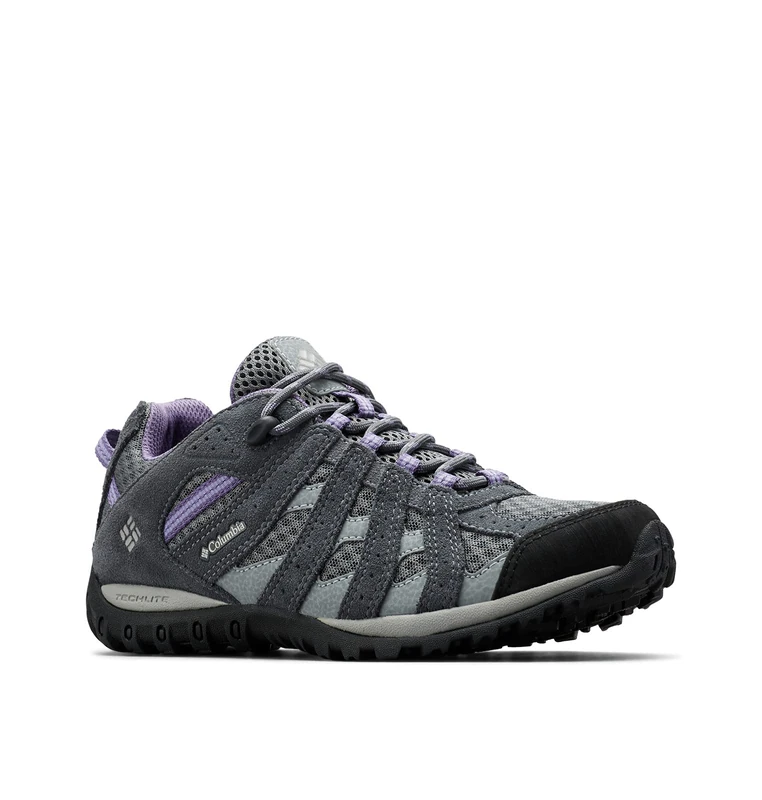 Columbia Women's Redmond Hiking Shoe, Graphite/Dusty Iris, 9 UK - Image 1