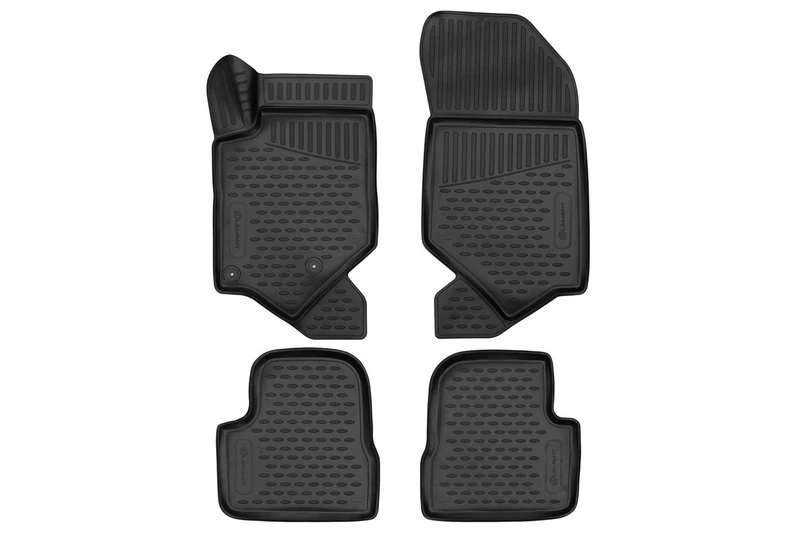 Element 3D Rubber Mats Floor Mats Peugeot 208 / Opel Corsa 2019-4 Pieces