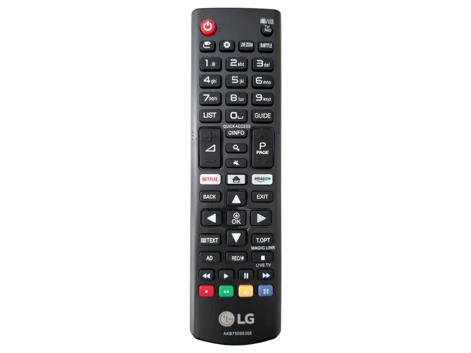 AKB75095308 Original Remote Control for LG Ultra HD TV 32LJ610V 43LJ594V 43LJ634V 43LJ614V 43LJ624V 43UJ670V 49LJ594 43UJ634V 43UJ635V 43UJ635V 43UJUJJ635V 635V 4. 3UJUJJ43UJ43UJ435V