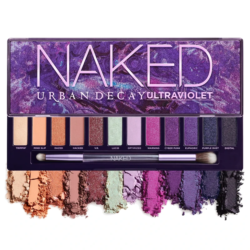 Urban Decay Naked Ultraviolet Palette - 12 Purple Shimmer Shades, 15.6g