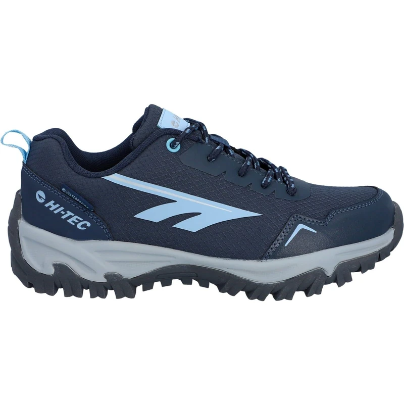 Hi-Tec Female Jaguar Womens WP Trail Shoe, Navy, 6