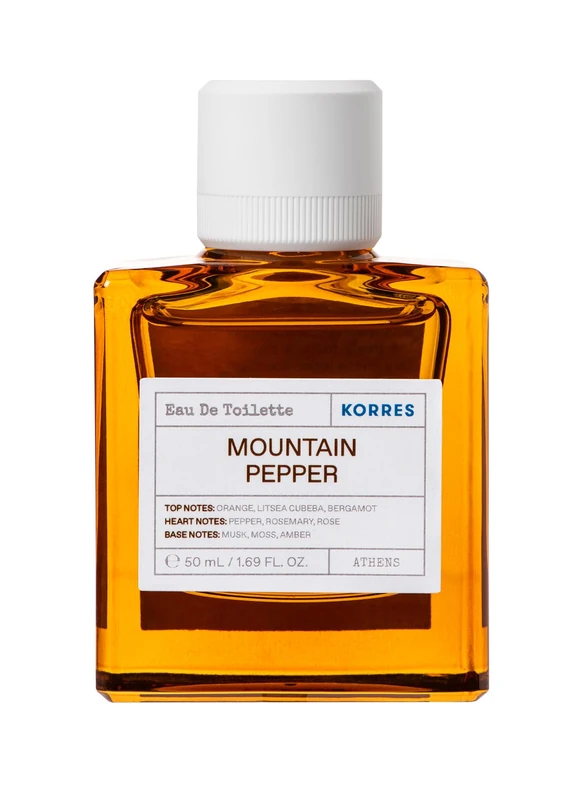 KORRES Mountain Pepper Eau de Toilette for Him 50 ml - Image 1