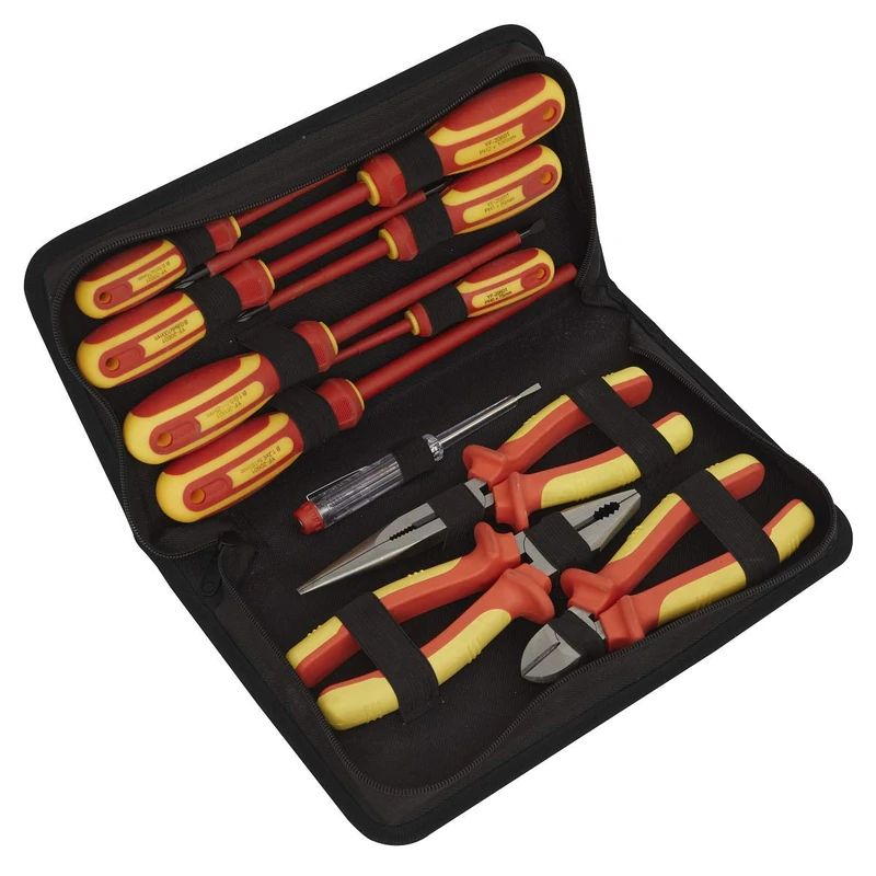 Sealey S01219 11pc Electrical VDE Tool Set