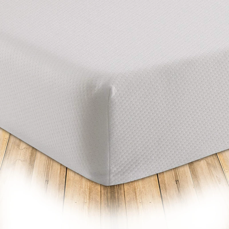 Starlight Beds 6 Inch European Double Memory Foam Mattress – Medium/Firm with Removable Cover. Reflex Foam and Memory Foam. 140x200 Bed Mattress (140x200x15cm)