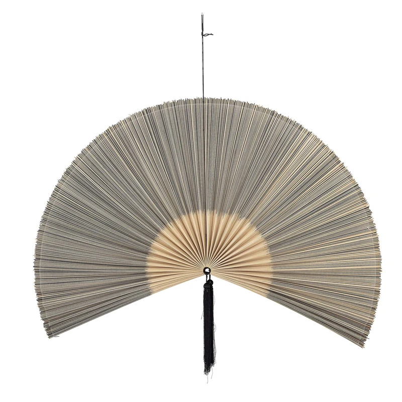 Bloomingville Wall Decoration, Black, Bamboo - Image 1