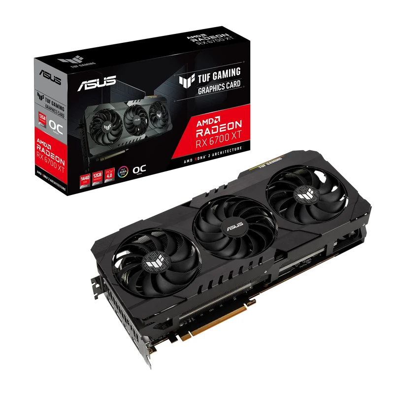 ASUSTEK - VIDEO CARDS TUF RX 6700 XT O12G GAMING 90YV0G80-M0NA00