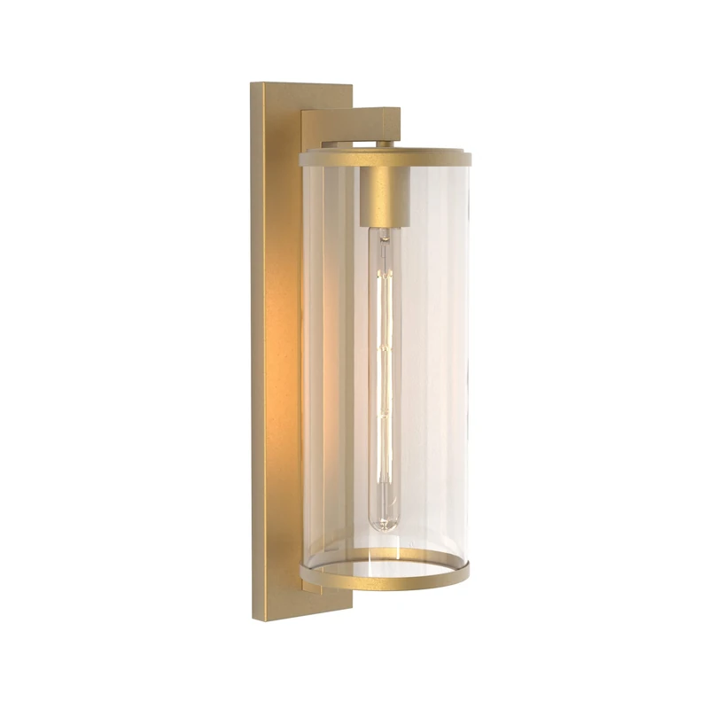 Astro Pimlico 500 Outdoor Wall Light (Antique Brass), E27/ES Lamp, Designed in Britain - 1413006-3 Years Guarantee