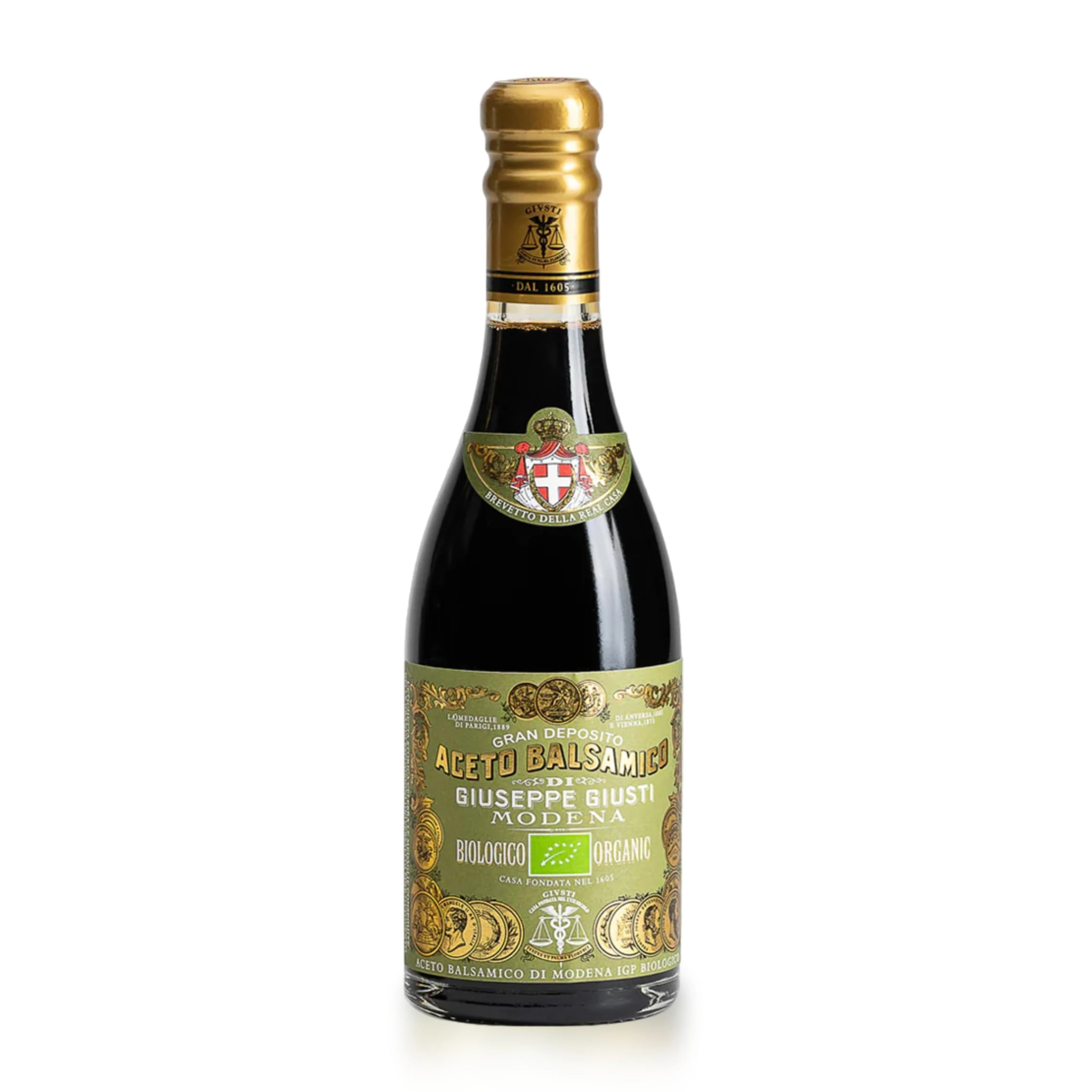 Giusti - Organic Balsamic Vinegar of Modena 3 Gold Medals - 250ml Champagnotta