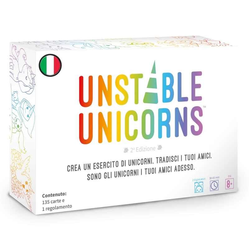 Asmodee - Unstable Unicorns - Gioco da Tavolo Edizione in Italiano (8567 ASMODEE ITALIA)