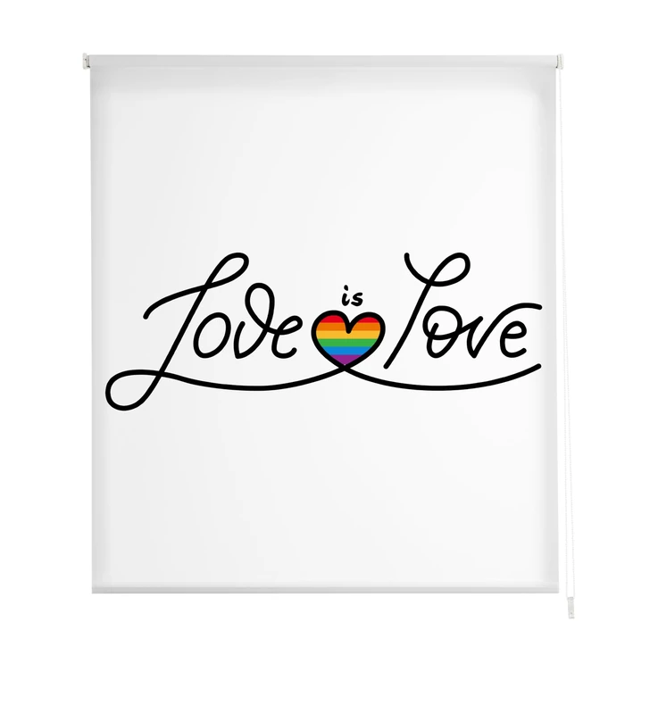 Estoralis LGTBI-1 – Translucent Roller Blind, Digital Print, 130 x 175 cm - Image 1