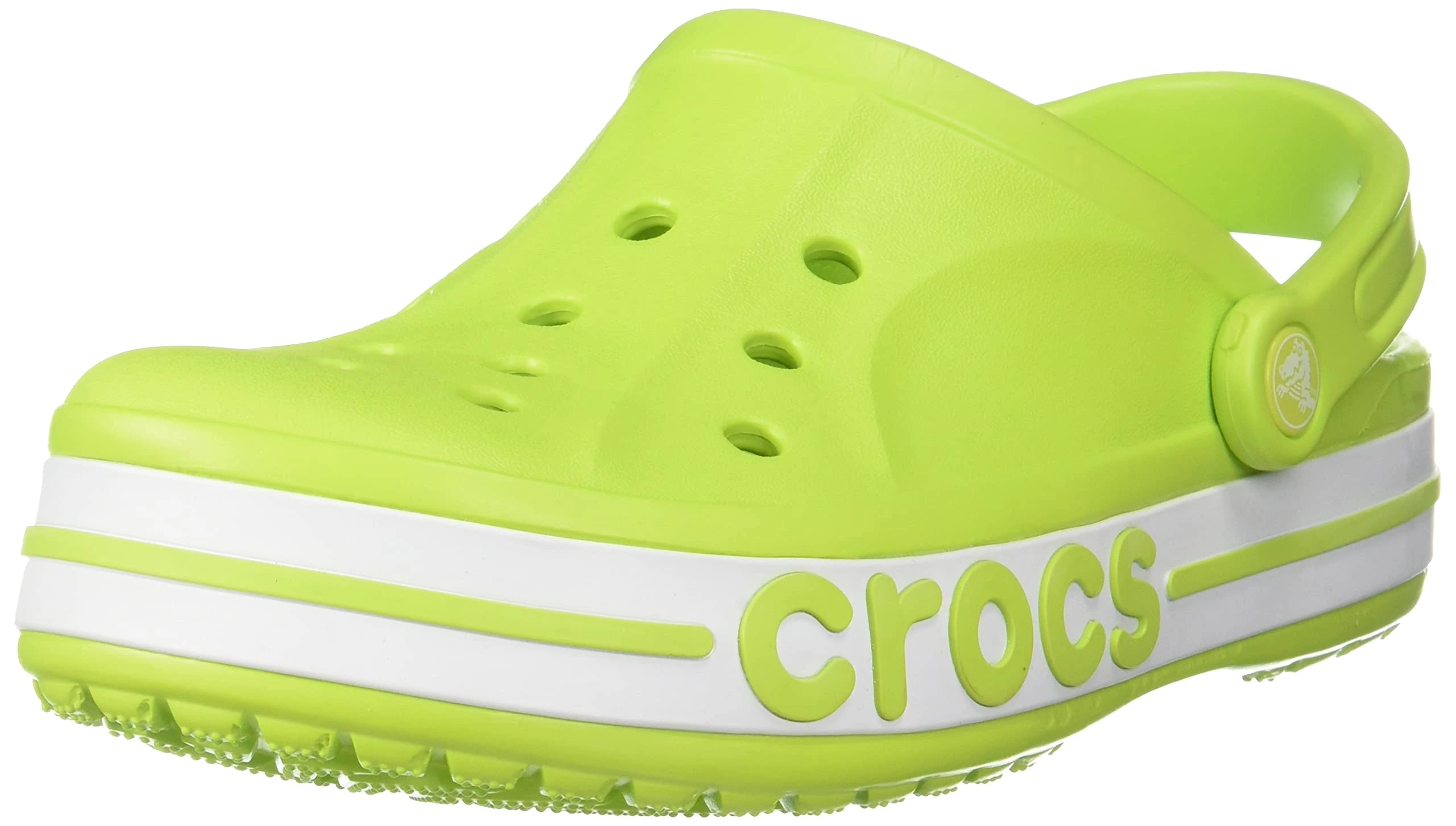 Crocs Bayaband Clog Lime Punch/White unisex men women Clog W8/M7