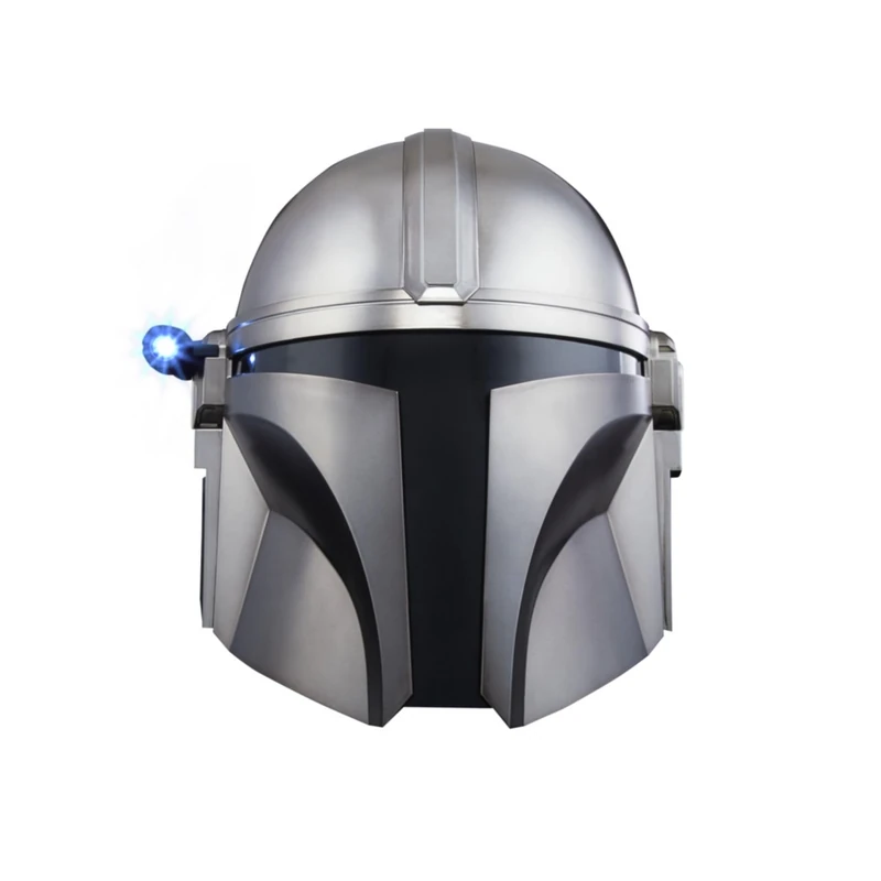 Star Wars The Black Series The Mandalorian Premium Electronic Helmet, Screen-Inspired Collectable with Dual Red Interior Light FX, Adjustable Fit & Padded Interior