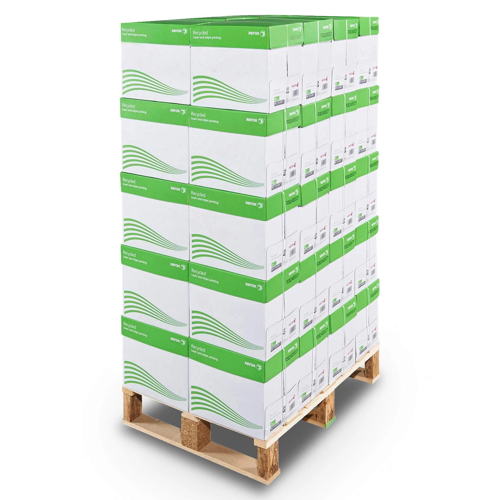 Xerox Recycled Paper 100% Recycled - 80 g/m² A4, 40 Boxes, 200 Reams of 500 Sheets - 100,000 Sheets, Off White Recycled (Light Grey)