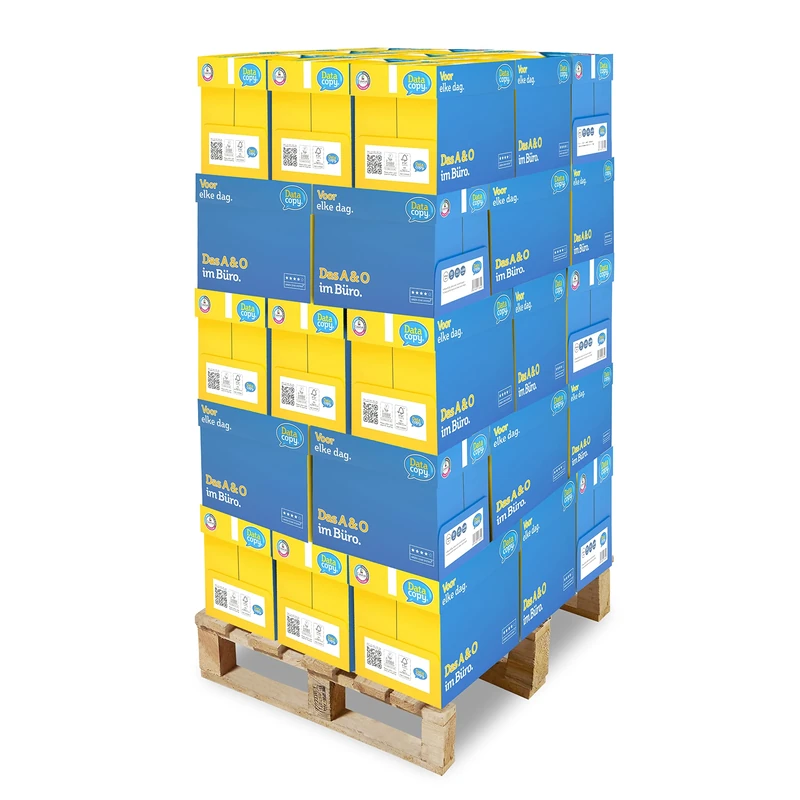 Data Copy Premium White Paper 80gsm A4 Pack of 40 Boxes, 200 Reams of 500 Sheets, 100,000 Sheets