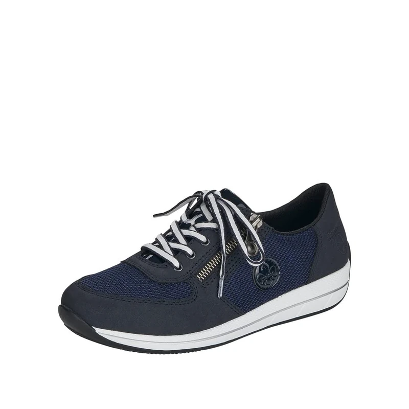 Rieker Women's N1111 Trainers, Blue 14, 6 UK