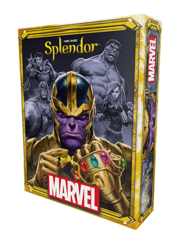 Asmodee - Splendor Marvel, table game, 2-4 players, 10+ years, Italian edition, 8614 - Image 1