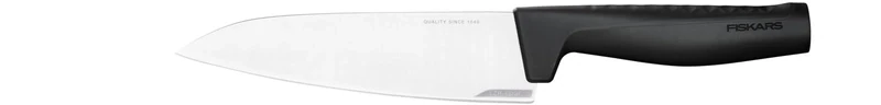 Fiskars chef's knife, Hard Edge, Elegant design, Overall length: 30.1 cm, Stainless steel/plastic, 1051748