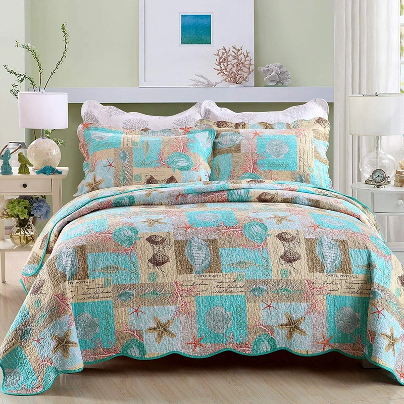 YAYIDAY Quilts Queen Size Bedspread Set
