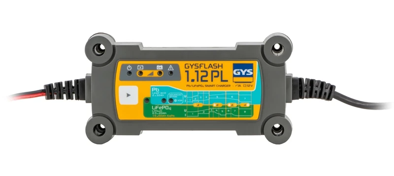 GYS GYS-026902-GYSFLASH 1.12 PL GYSFLASH 1.12PL Charger/Inverter 230V Supplied with Brackets and Terminals