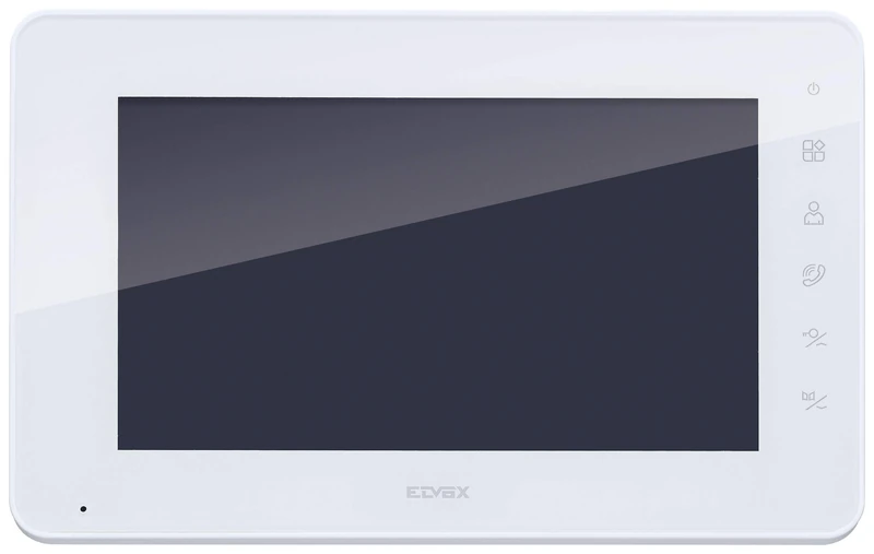 VIMAR K40932 Additional 7in LCD Monitor with Touch Buttons for Video Entry kit, Supply Unit, Supplied with Fixing Bracket for Surface mounting - Image 1