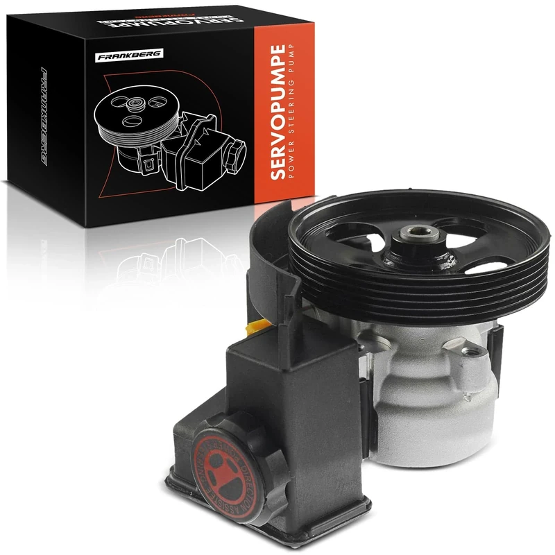 Frankberg Power Steering Pump Steering System Hydraulic Pump Compatible with Xsara N68 2.0L 1999-2006 206 2A/C 2E/K 2.0L 1999-2008 Partner 5 G 2.0L 2000-2008 Diesel Replace# 9636320580