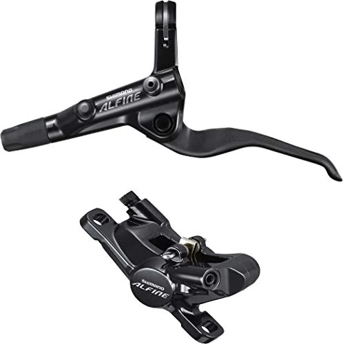 Shimano Alfine BR-S7000 Alfine bled brake lever/post mount calliper, black, rear left