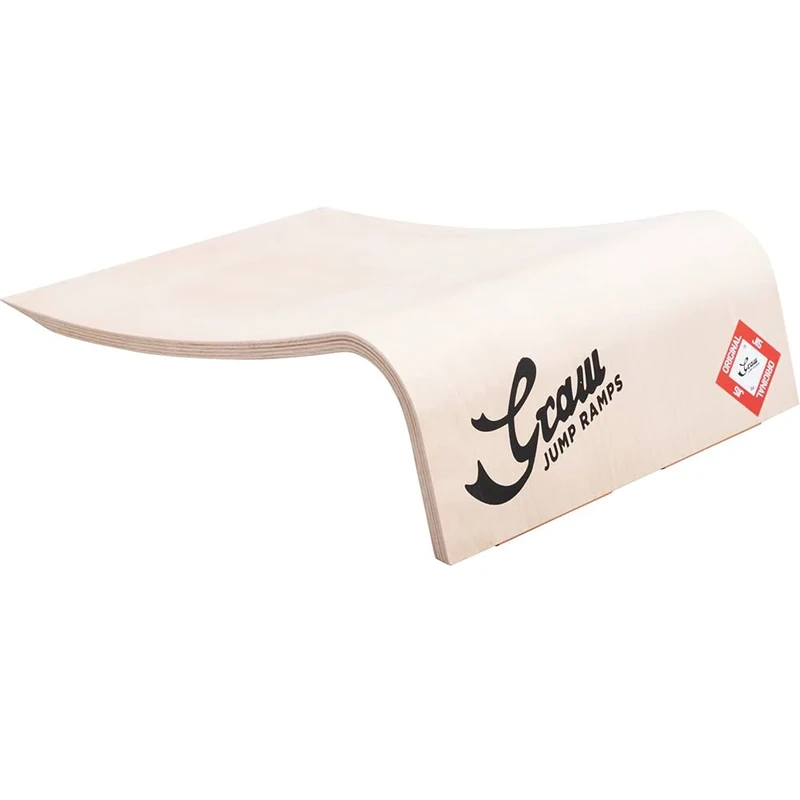 Graw Jump Ramps J15 Jumping Ramp, Height 15 cm - for Skateboards, Scooters, Skates, RC and more…