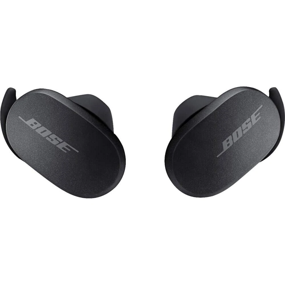 Bose QuietComfort® Noise Cancelling Earbuds–True Wireless Earphones with Voice Control, Triple Black, World Class Bluetooth Noise Cancelling Earbuds with Charging Case