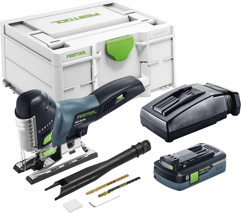 Festool Caladora de péndulo a batería PSC 420 HPC 4,0 EBI-Plus CARVEX