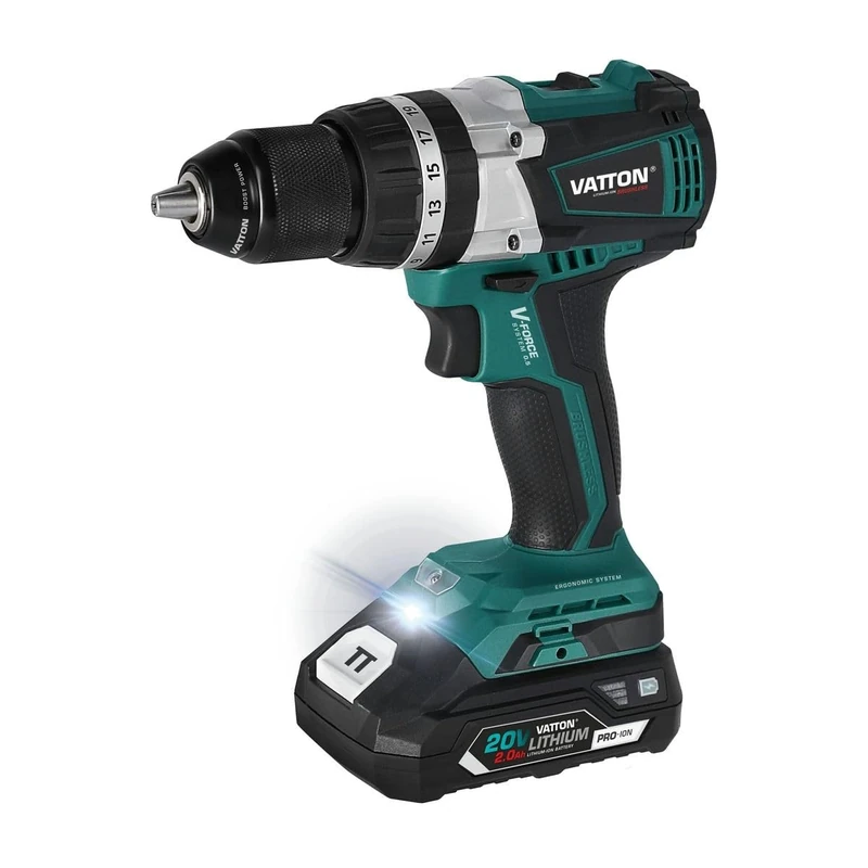 VATTON Drum Drill 2.0AH BRUSHLESS - Image 1