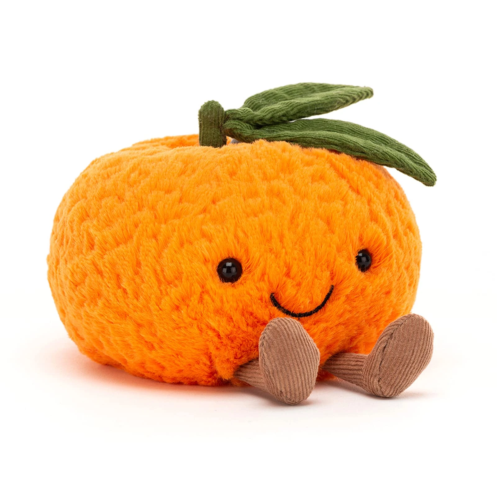 Jellycat Amuseable Small Clementine Plush Cat Soft Toy (9cm x 12cm),Orange