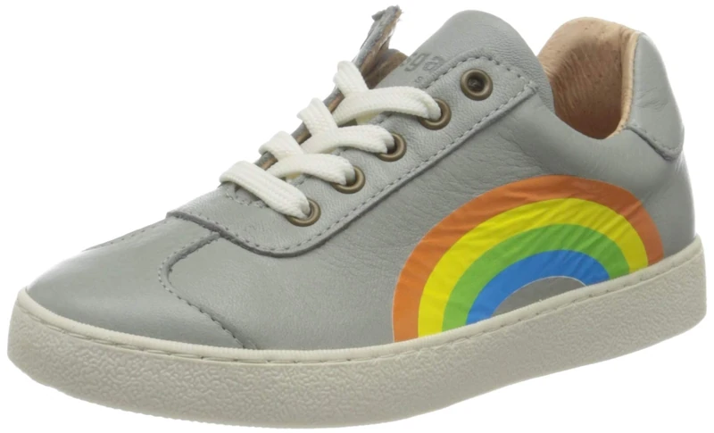 Bisgaard Girl's Gabi Sneaker, Steel, 12 UK Child