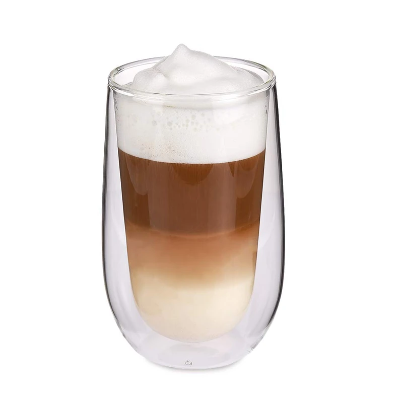 Verona Latte Macchiato Glass Set of 2