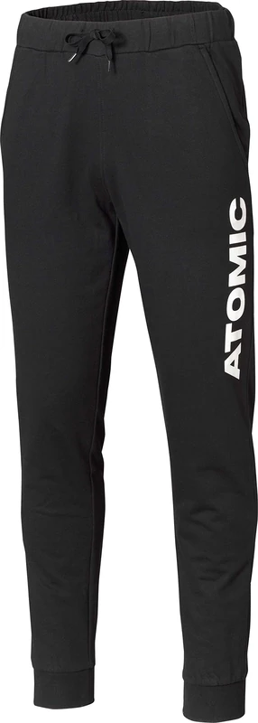 ATOMIC RS Sweat Pants - Jogging Bottoms in Black - Unisex Jogging Bottoms - Training Trousers Made of 100% Cotton - Sports Trousers in Modern Design - Practical Side Pockets - Image 1