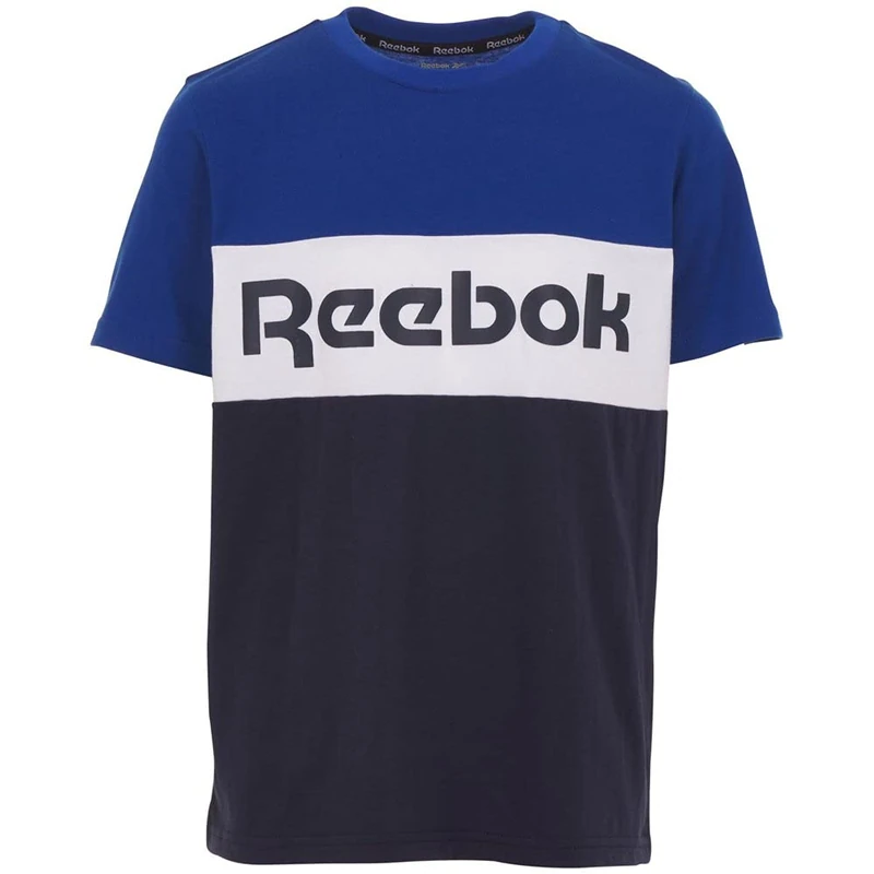 Reebok Boys' Ss T-Shirts - Blue - 3 Years