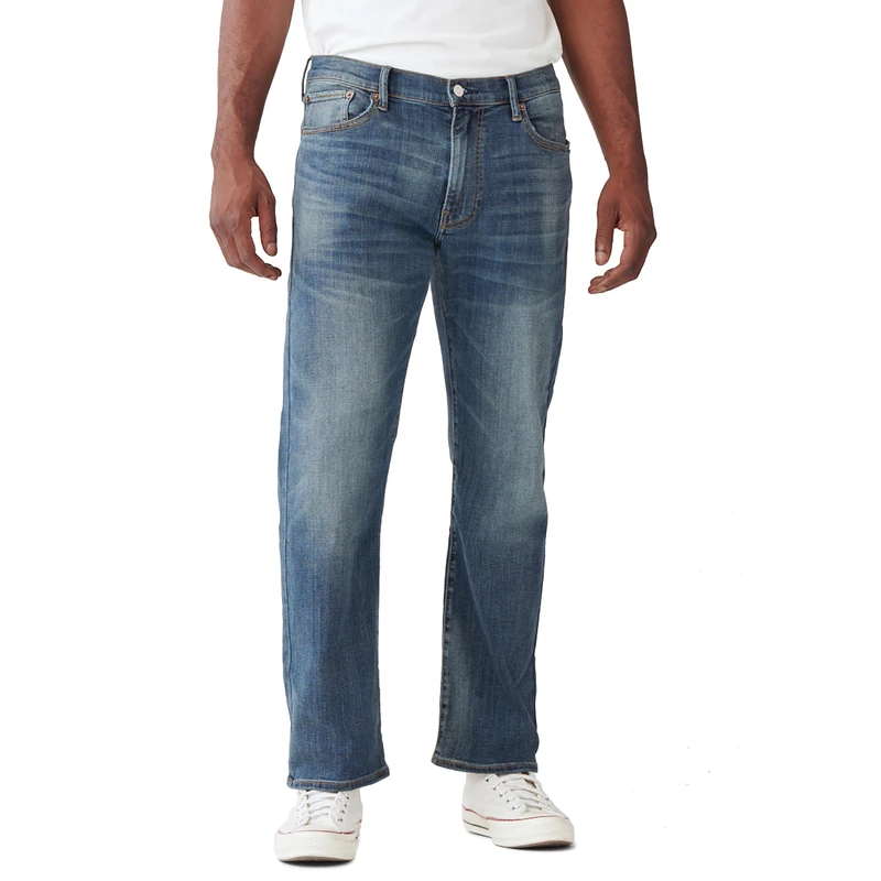 Lucky Brand Men's 181 Relaxed Straight Jean, Greenvale, 32W x 30L