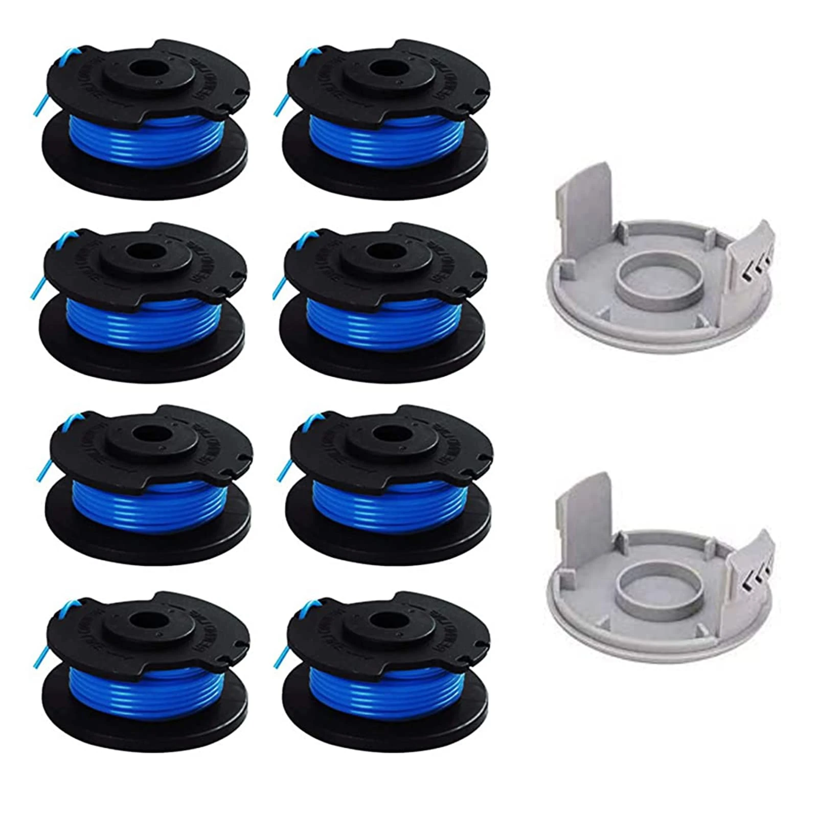 TURMIN Strimmer Spool Compatible with Ryobi One+AC14RL3A, 10 Pack Autofeed Strimmer Line Replacement for Ryobi 18V 24V 40V,0.065" 11ft