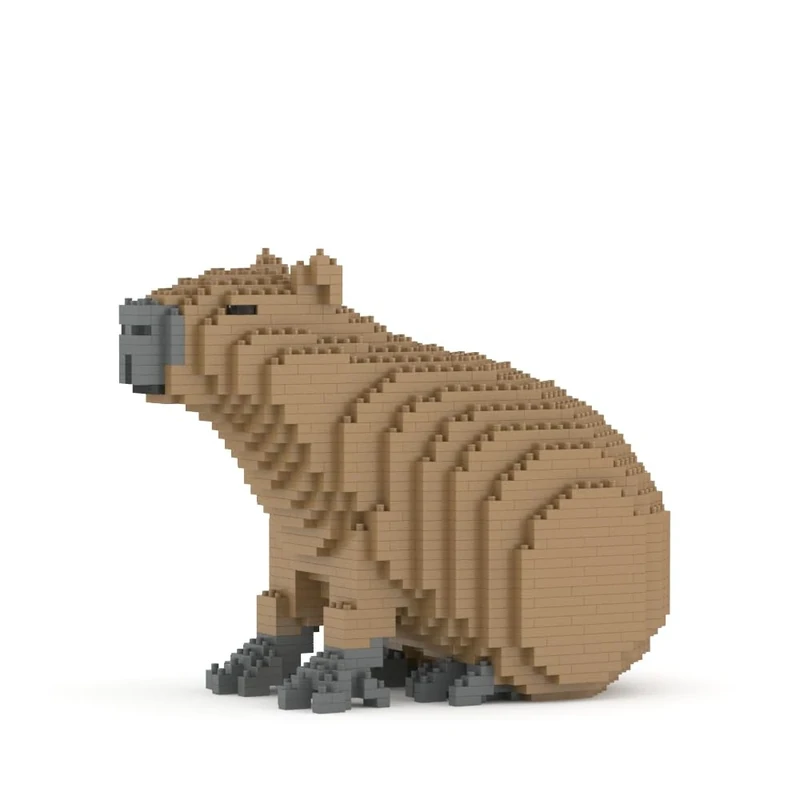 JEKCA Capybara 01S | Plastic Building Blocks | Age 14+